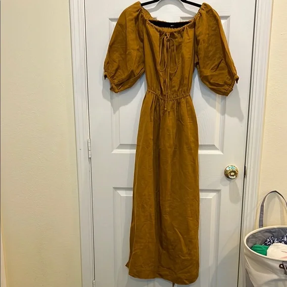 Topshop | Dresses | Topshop Brown Puff Sleeve Maxi Sundress | Poshmark Topshop | Dresses | Topshop Brown Puff Sleeve Maxi Sundress | Poshmark